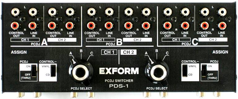 DJ機器EXFORM エクスフォルム  PDS-1s  DJ機器 スイッチャー